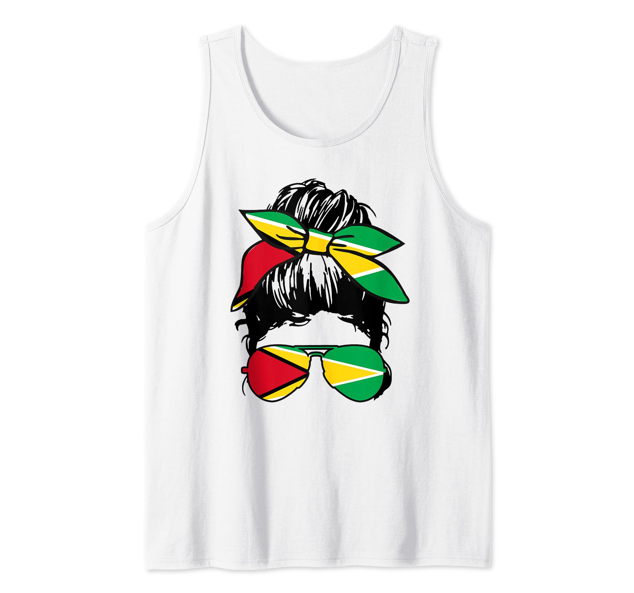 We Love Guyana - Guyanese Girl Apparel Co.Guyanese Girl Guyana Flag Pride Tank Top