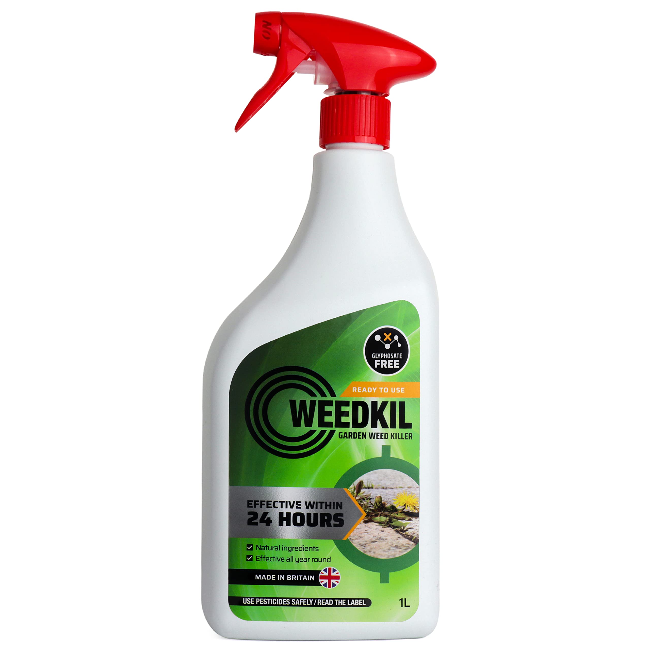 Buy WeedKil Glyphosate Free Weed Killer 1 Litre Harmless To Children