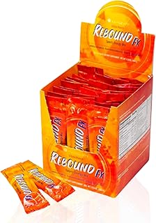 Youngevity Rebound FX™ Citrus Punch On-The-Go Stick Packs – 30 Count Box – Sports Energy Drink with Vitamins, Amino Acids, and Electrolytes – Natural Caffeine – Supports Hydration and Recovery