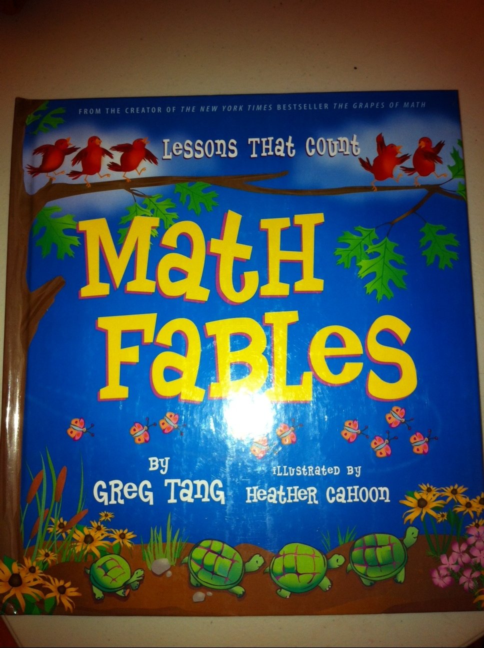 The Math Tale Math Fables: Lessons That Count: Tang, Greg, Cahoon, Heather ...