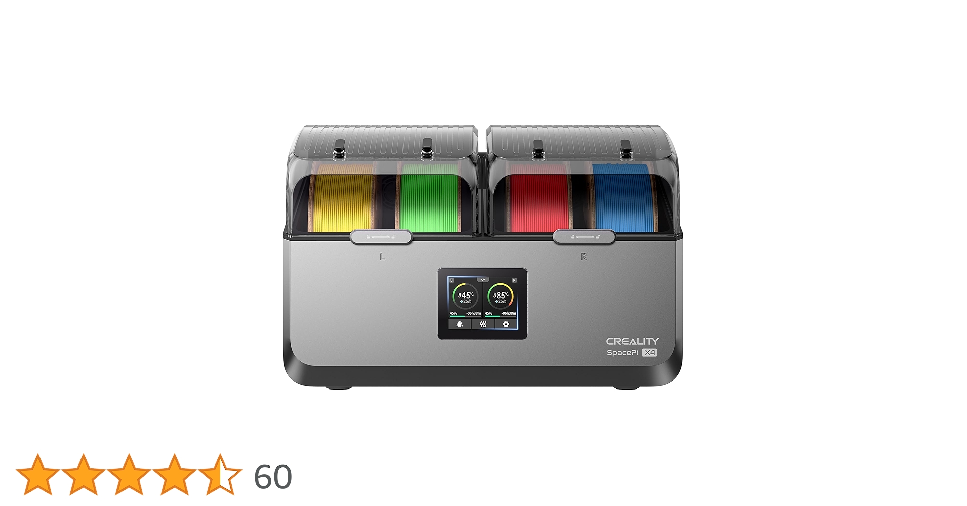 フィラメントドライヤー Creality SpacePi X4 Amazon.co.jp: 公式 Creality フィラメント ドライヤー 4 スプール