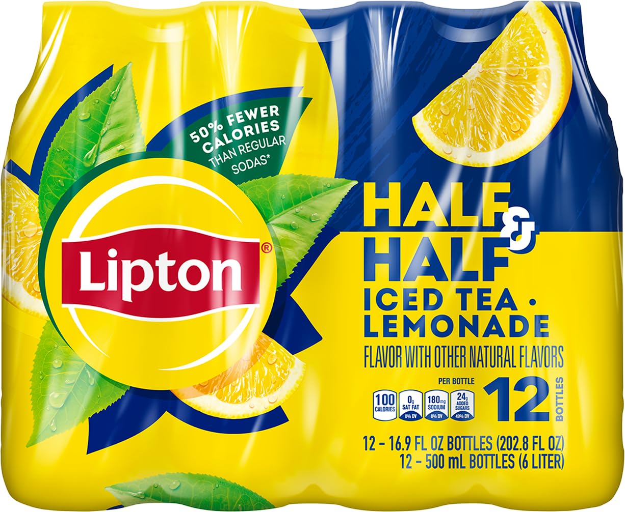 GenericLiptonHalf & Half Iced Tea & Lemonade Iced Tea 16.9 oz (12 Pack)
