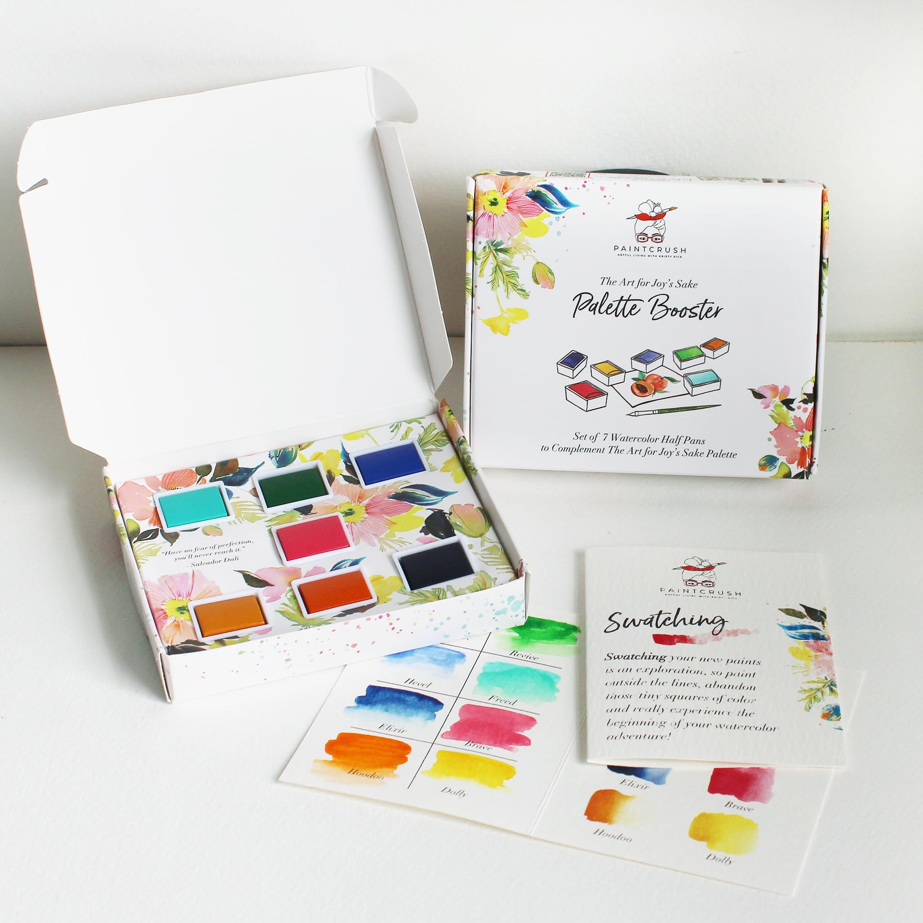Paintcrush Art for Joy's Sake Watercolor Booster Set, Watercolor Set of 7 colors, Waterco…