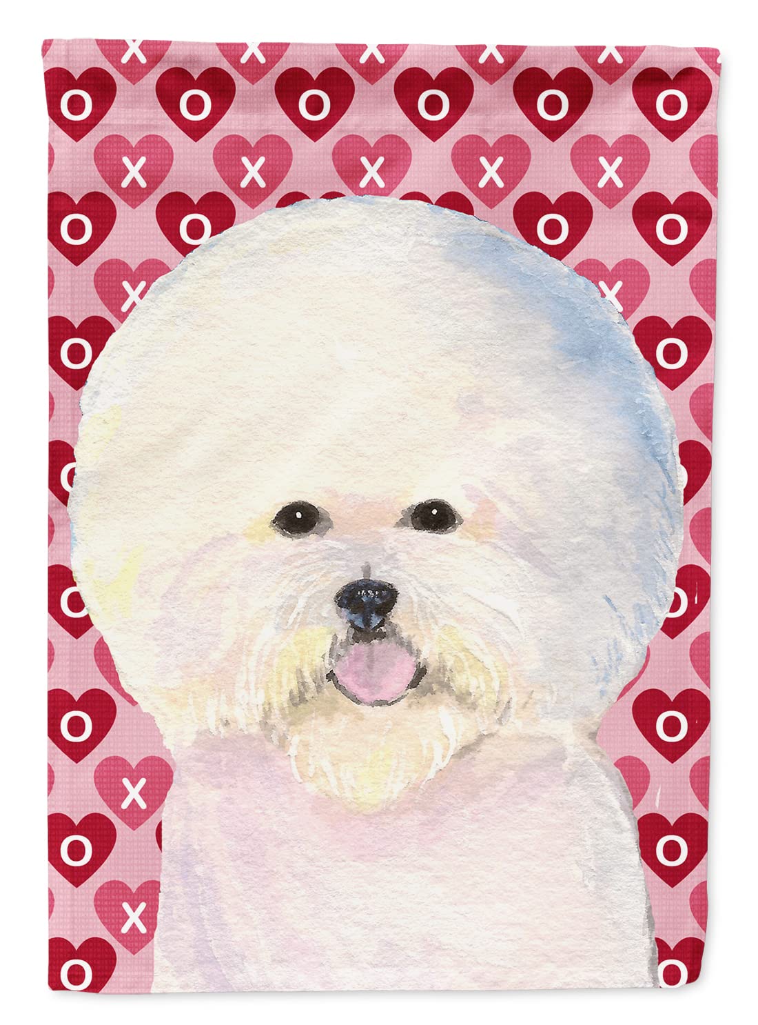 Drapeau Bichon Frisé SS4526CHF toile grand format de Caroline's Treasures