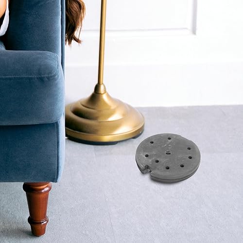 Miniatura 4 de LIFKOME Lámpara de escritorio Cargador de hierro fundido para lámpara de pie, base de contrapeso, soporte de montaje para dormitorio, sala de estar,