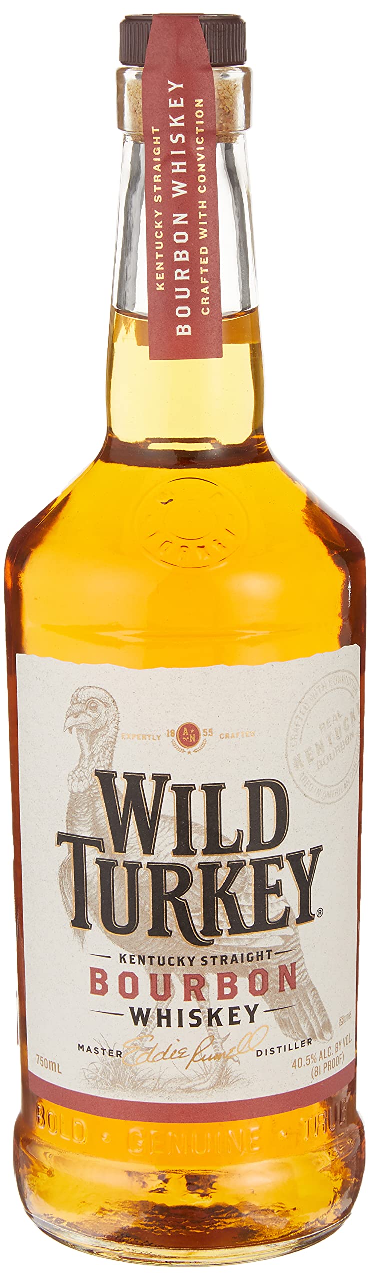 Wild Turkey 81 (Bourbon), Bourbon Whiskey 750ml : Amazon.sg: Grocery