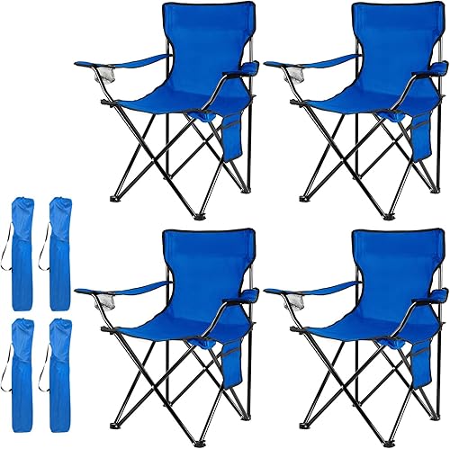Miniatura 9 de Sillas de camping portátiles, disfruta del aire libre con una silla plegable versátil, silla deportiva, silla para exteriores y silla de césped,