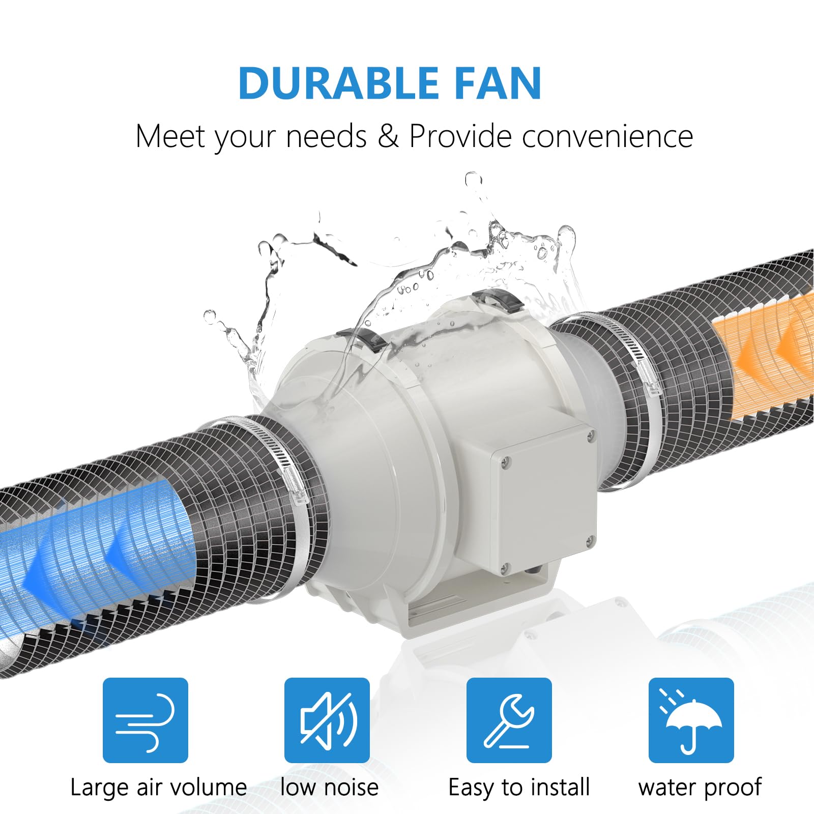 Hon&Guan buisventilator - Top Ventilatie Kopen