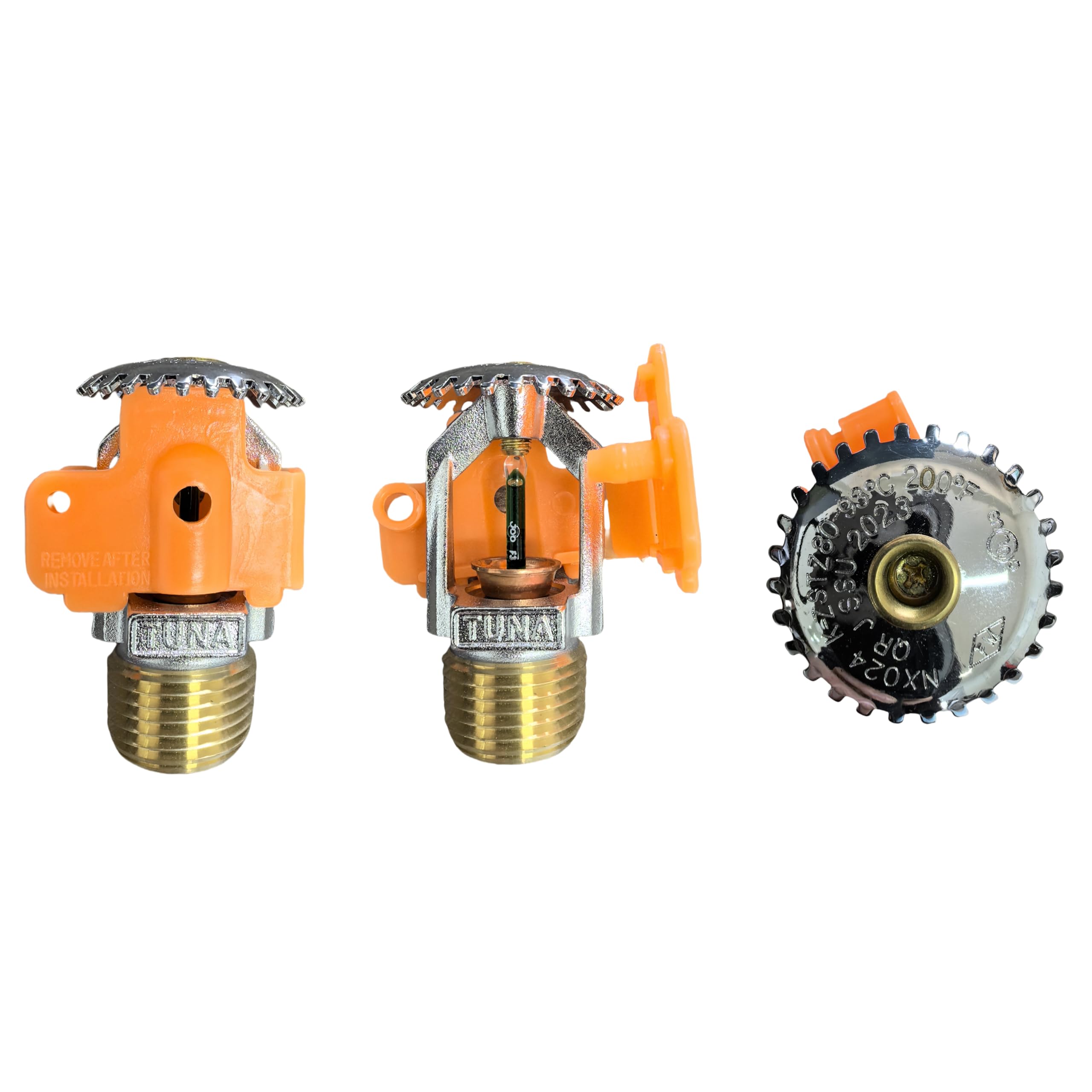 Fire Sprinkler Head Quick Response Upright Spray - FM Approved & UL Listed 1/2