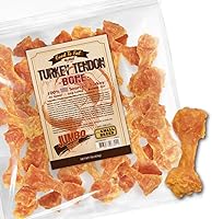 Vista 17 de Gootoe Tendones de pavo para perros, golosinas hipoalergénicas para perros, alternativa de cuero crudo, masticables de larga duración