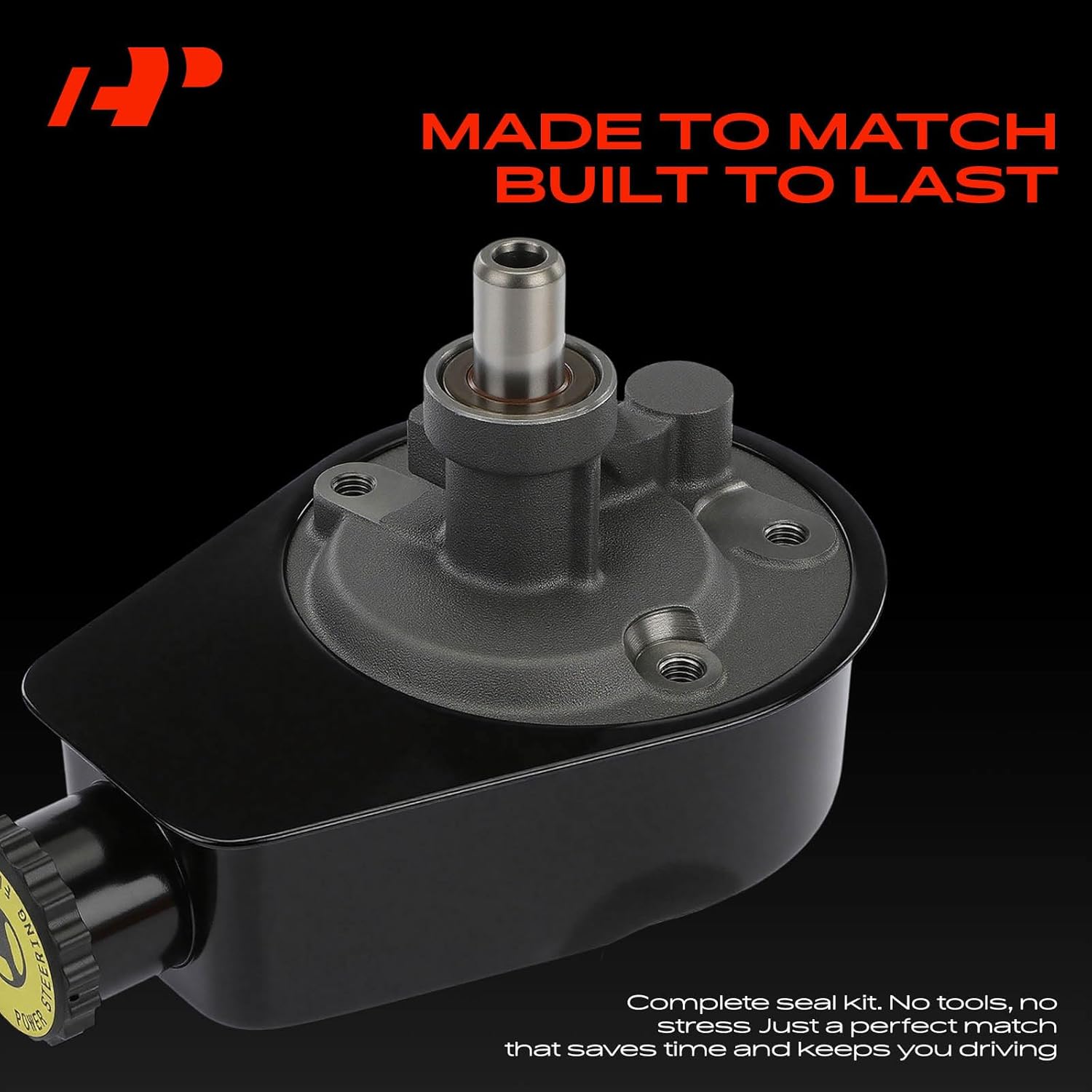 A-Premium Power Steering Pump, with Reservoir, Compatible with Dodge - 1994-2003 - B1500, B3500, Ram 1500, Ram 1500 Van, Ram 2500, Ram 2500 Van, Ram 3500, Ram 3500 Van, Ram 4000, Replace # 52039145AB