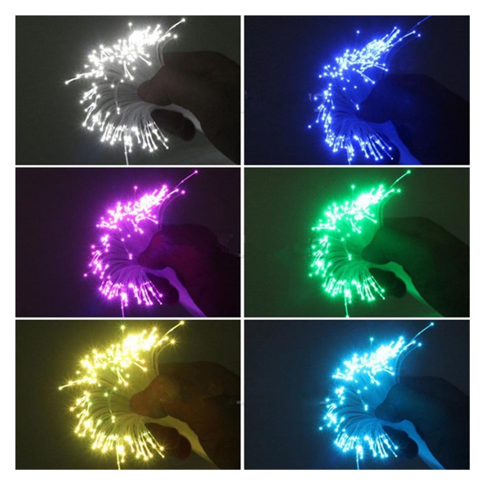 1. 0W LED RGBW. Samochód Dach Starlights Sufit Board Floodlight Zestaw Wnętrze Gwiaździste Niebo Ozdobne światło Aplikacja Rf. Kontrola Wysoka Wydajność(150PCS 75mm 2M)