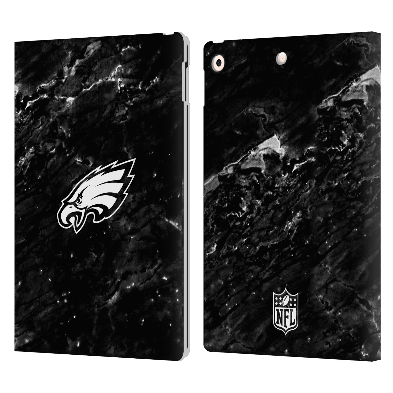Étui iPad 10.2 NFL Eagles en cuir Head Case Designs - 7