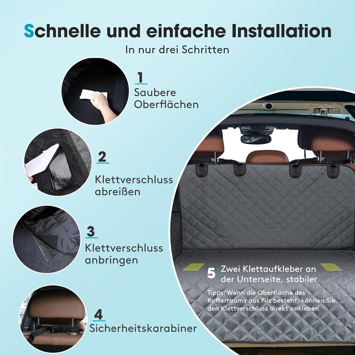 Kofferraumschutz Hund für BMW 330e Xdrive Touring 2022-2026
