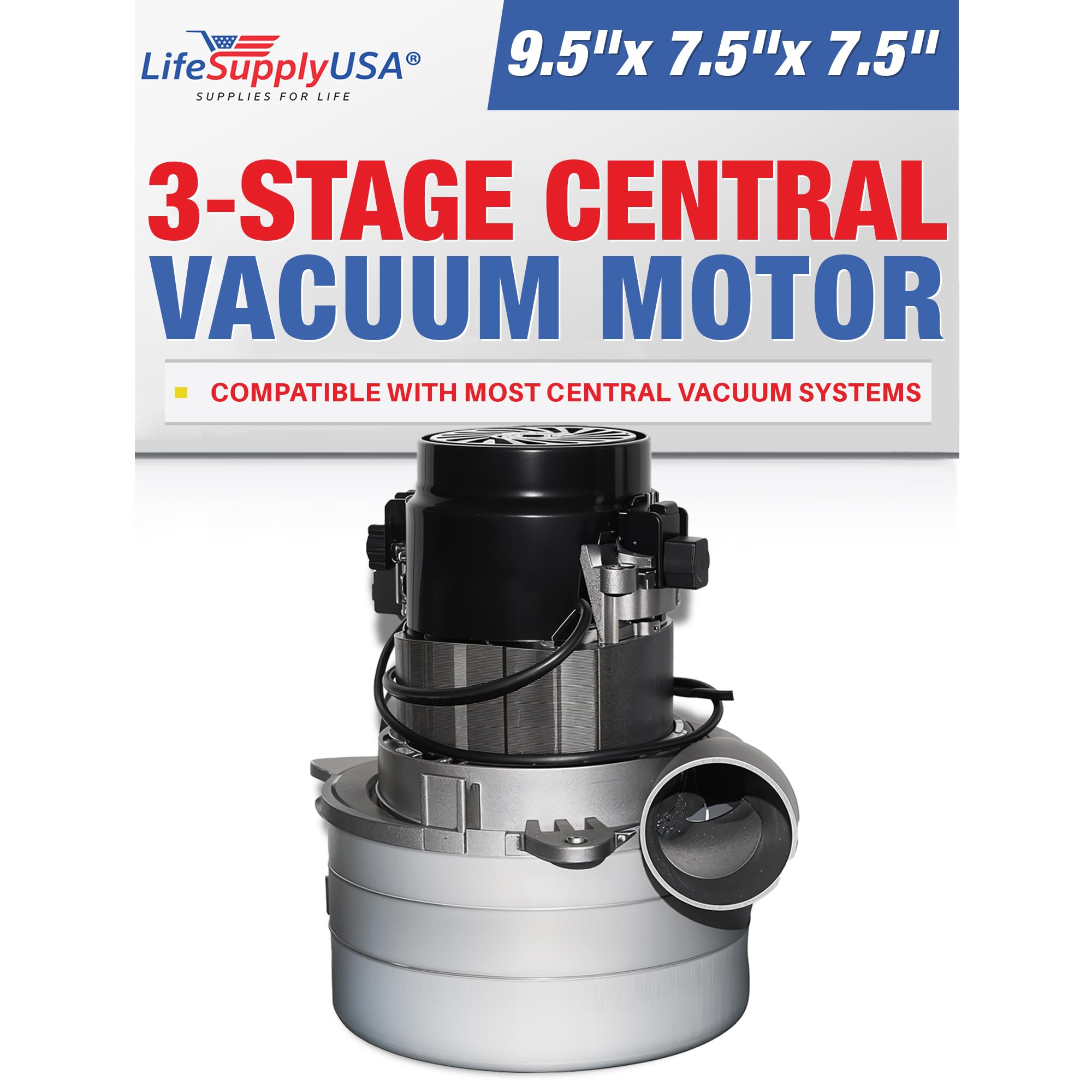 Amazon.com: LifeSupplyUSA Central Vacuum Boat Lift 3 Stage Motor