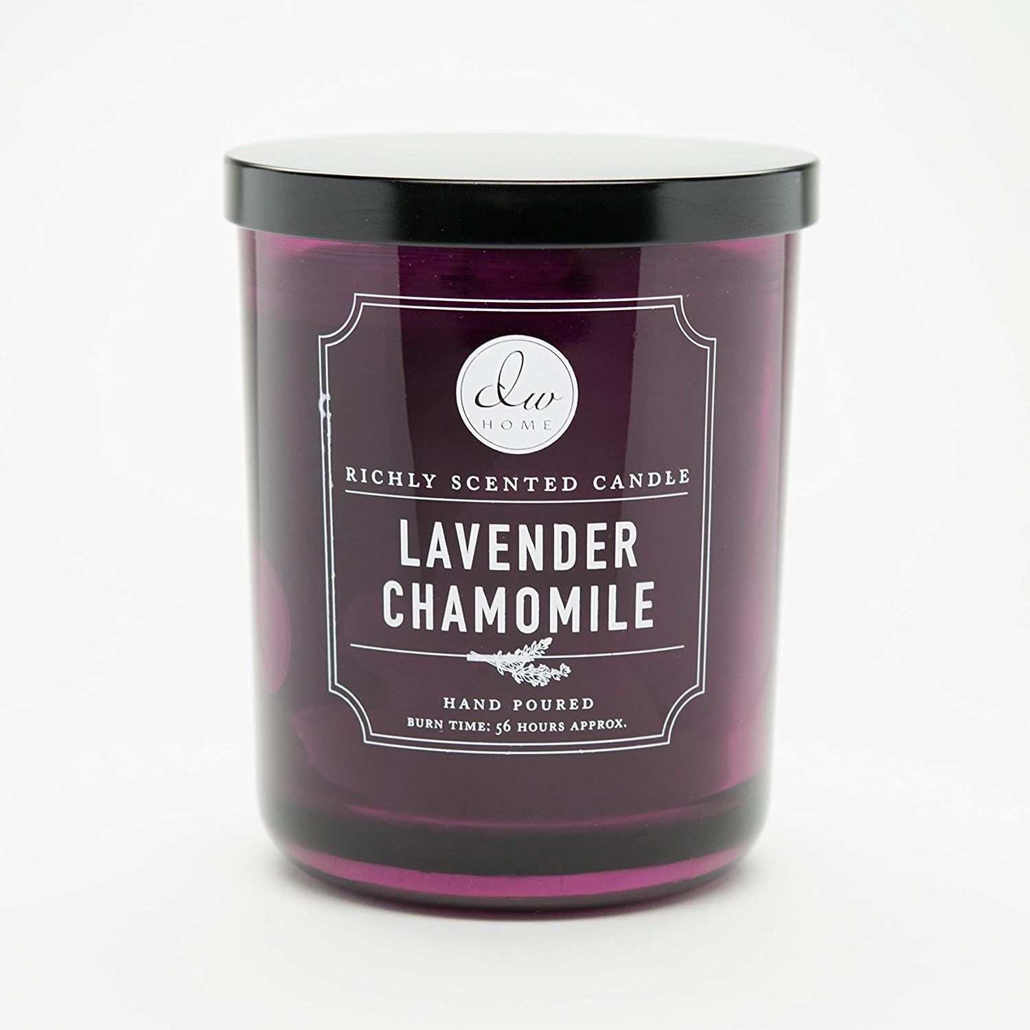 Lavender Chamomile Scented Candle for Home, 15 oz, Large Double Wick Candle Jar, Up to 56H Burn Time, Luxury Scented Candle for Relaxation, Gifting, Home Decor