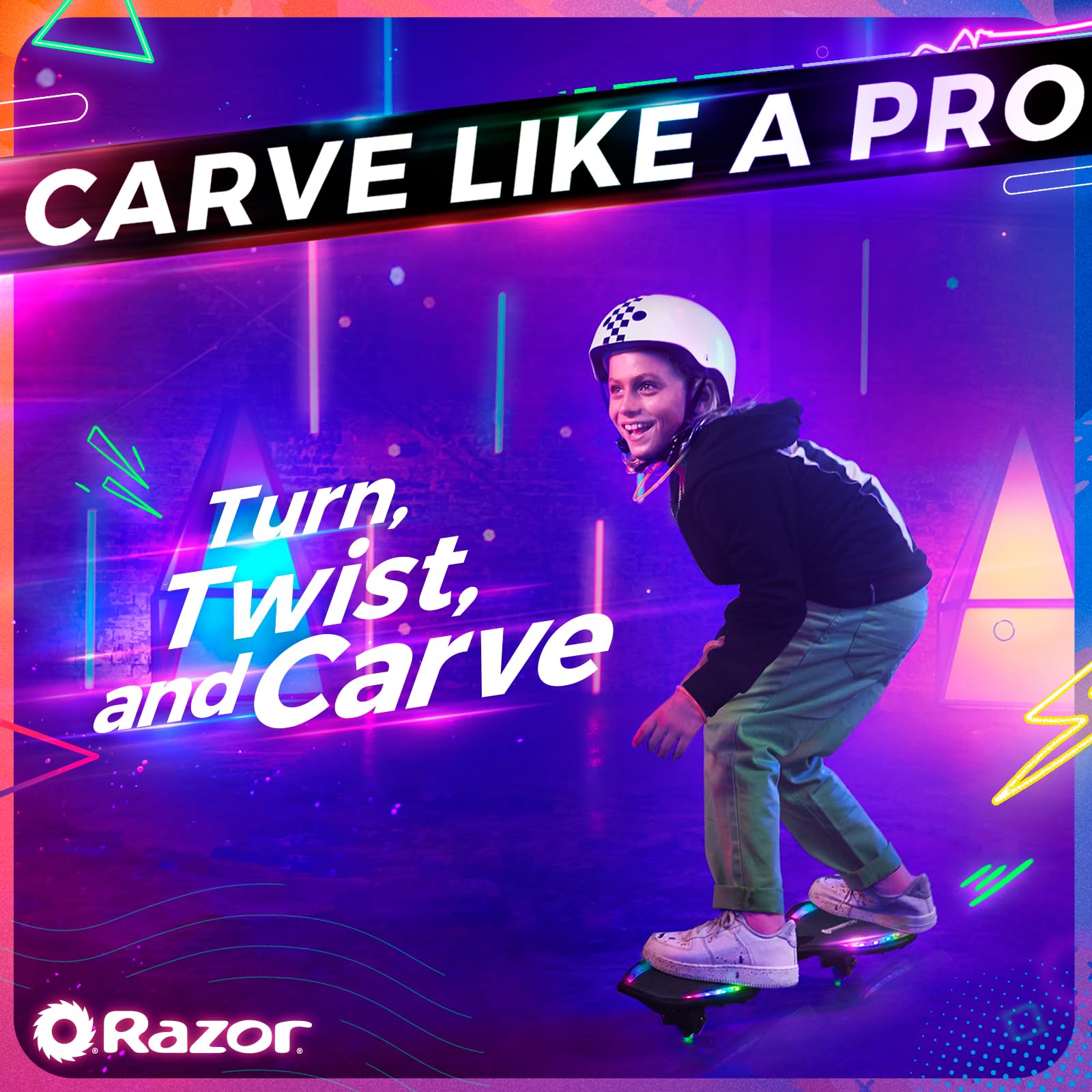 Razor Ripstik Ripster Lightshow Negro