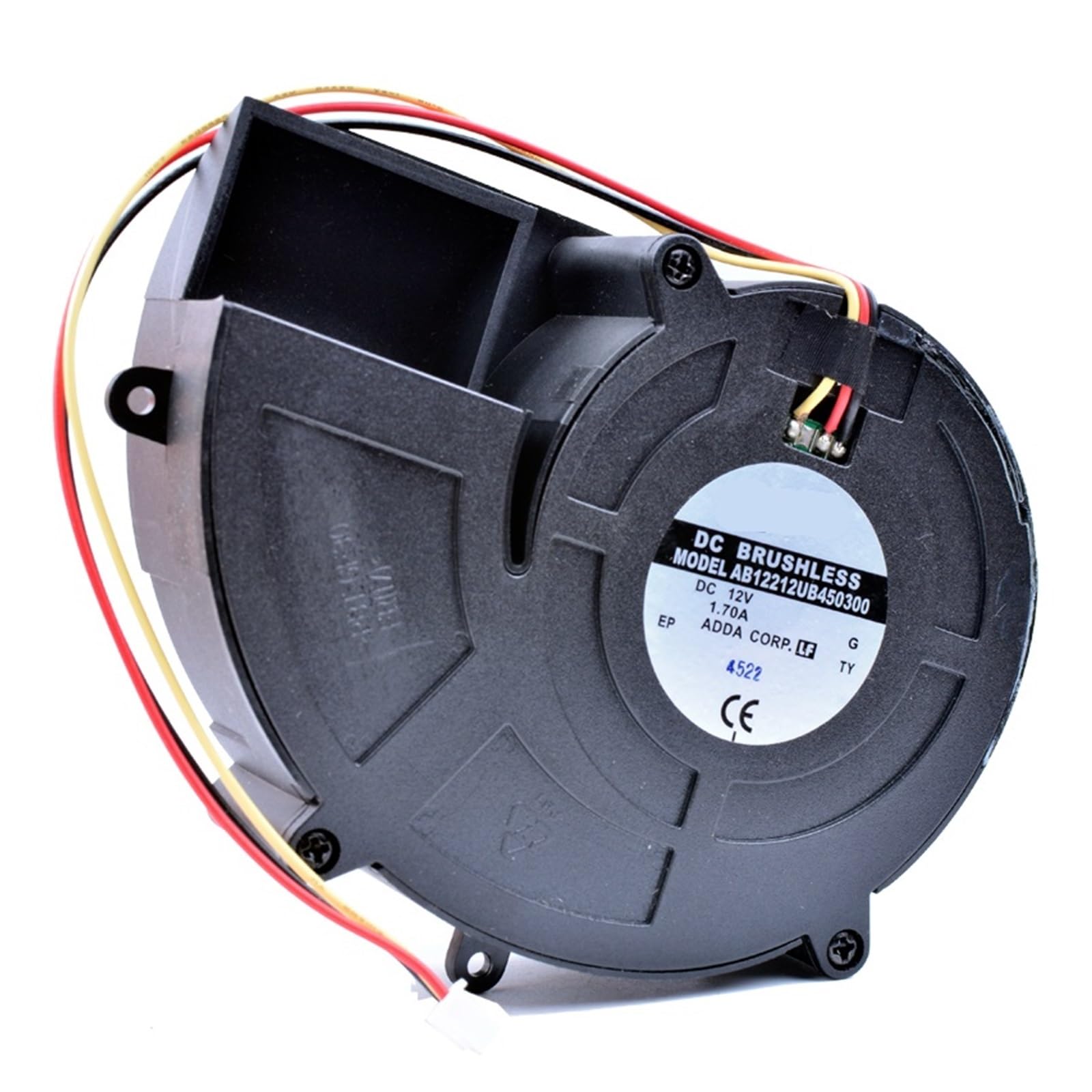 Ventilateur de refroidissement turbo AB12212UB450300 DC12V 1.70A à volume d'air élevé pour voiture