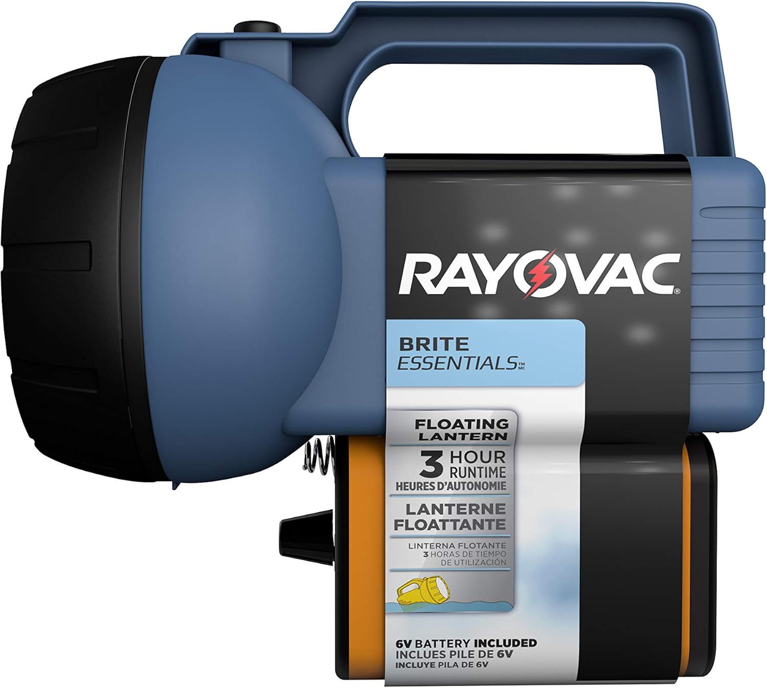 Rayovac Value Bright 75 Lumen Floating Lantern with 6V Battery (EFL6V-BA) - Lantern Flashlights - 