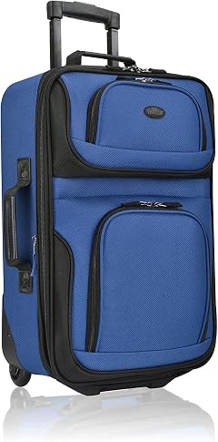 U.S. Traveler Rio Rugged Fabric Expandable Carry-on Luggage Set - Best Deal Finder