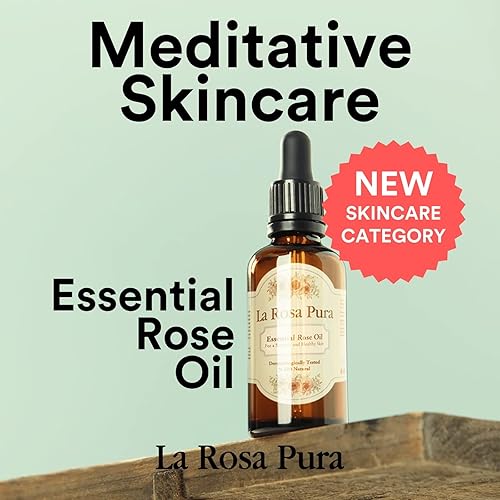 Miniatura 4 de Unique Touch La Rosa Pura - Aceite esencial de rosa para aromaterapia, relajante e hidratante, efecto antienvejecimiento para cara, piel, cabello,