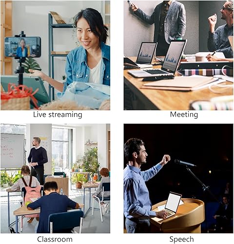 Miniatura 6 de Soporte de micrófono 1 a 2 barra de montaje de micrófono con estándar adecuado compatible con la mayoría de soportes de micrófono, brazos de brazo