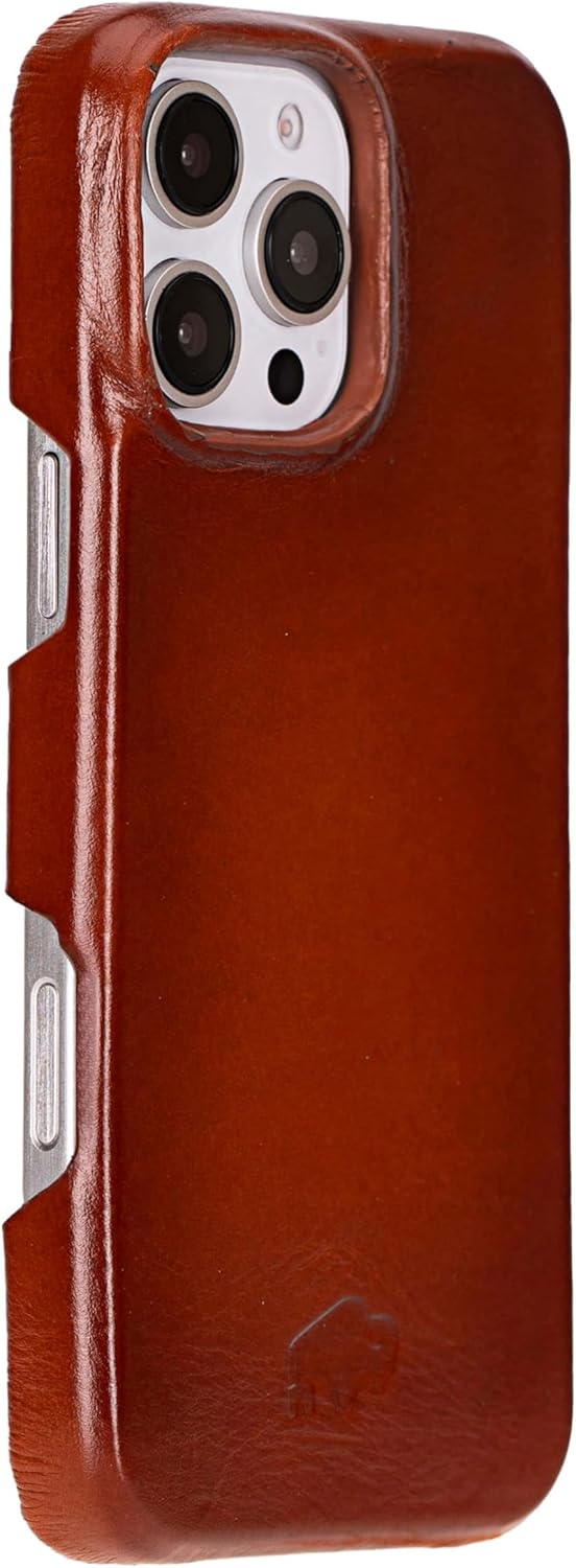 BLACKBROOK Leather Wallet Case for iPhone 16 Pro Max, Burkley Magnetic Removable 2-in-1 Wallet for MagSafe, 4 Card Slots, Cash & ID Pockets with RFID, Flip Cover Compatible with iPhone 16 Pro Max