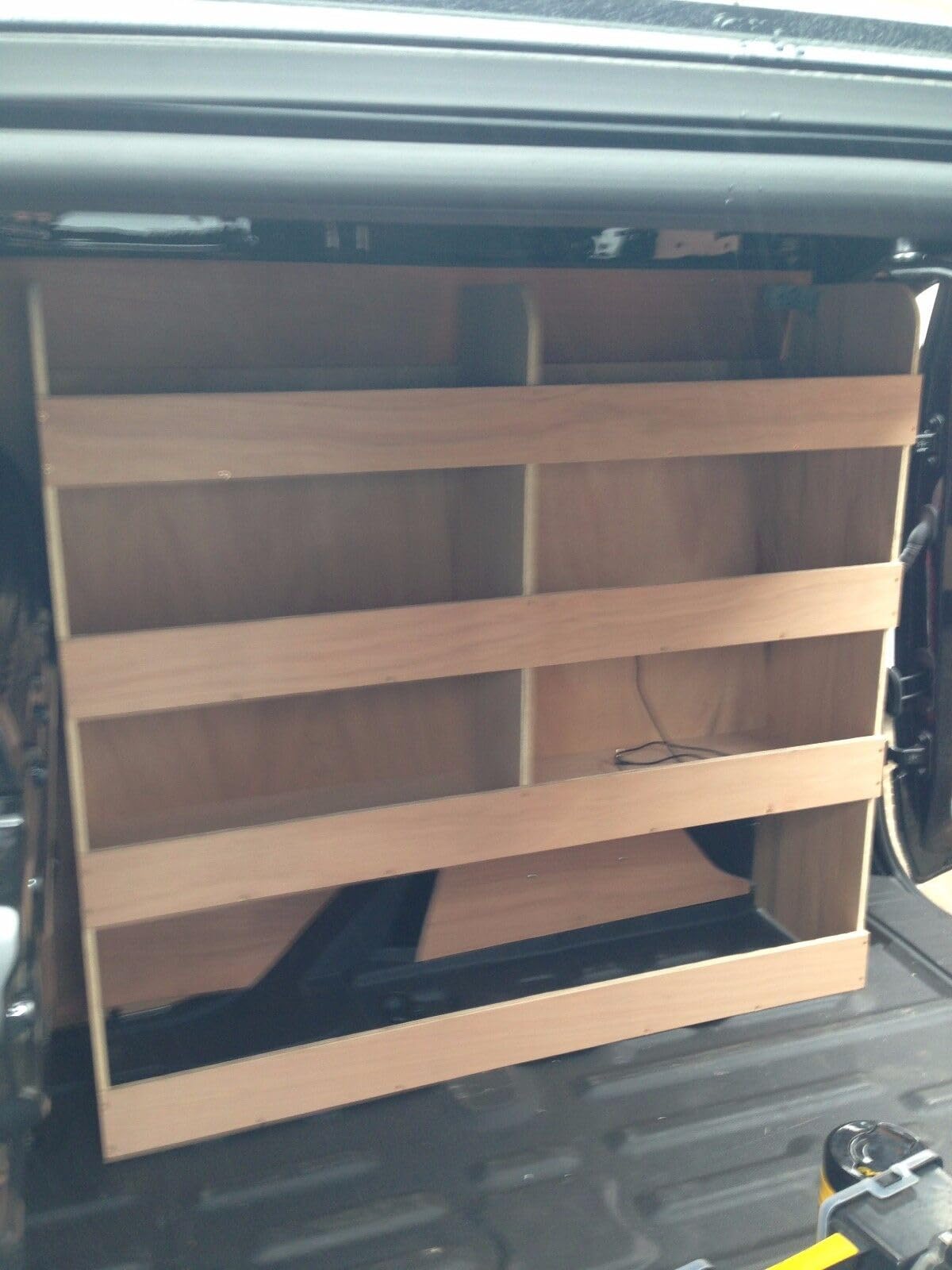 Flat Packed Van Shelving Racking to fit Ford Transit Connect SWB Plywood System Tool Storage Unit