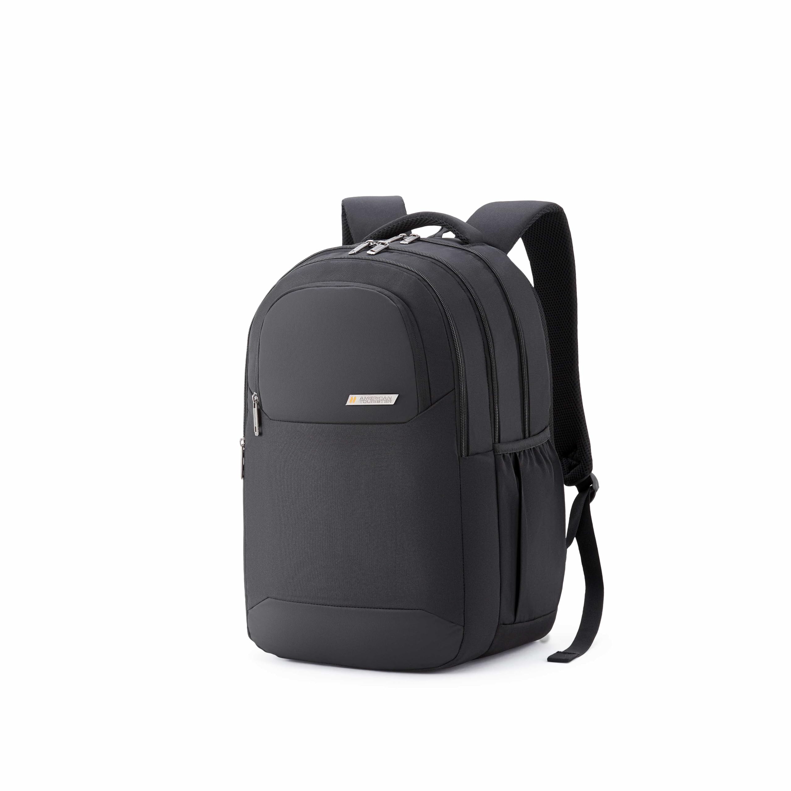 american tourister Regus | 34 Ltrs | 4 Compartments | Bottle Pocket | Ergonomic Padded Back Panel & Shoulder Straps | Laptop Backpack | 1 Year International Warranty | Black-picture-52