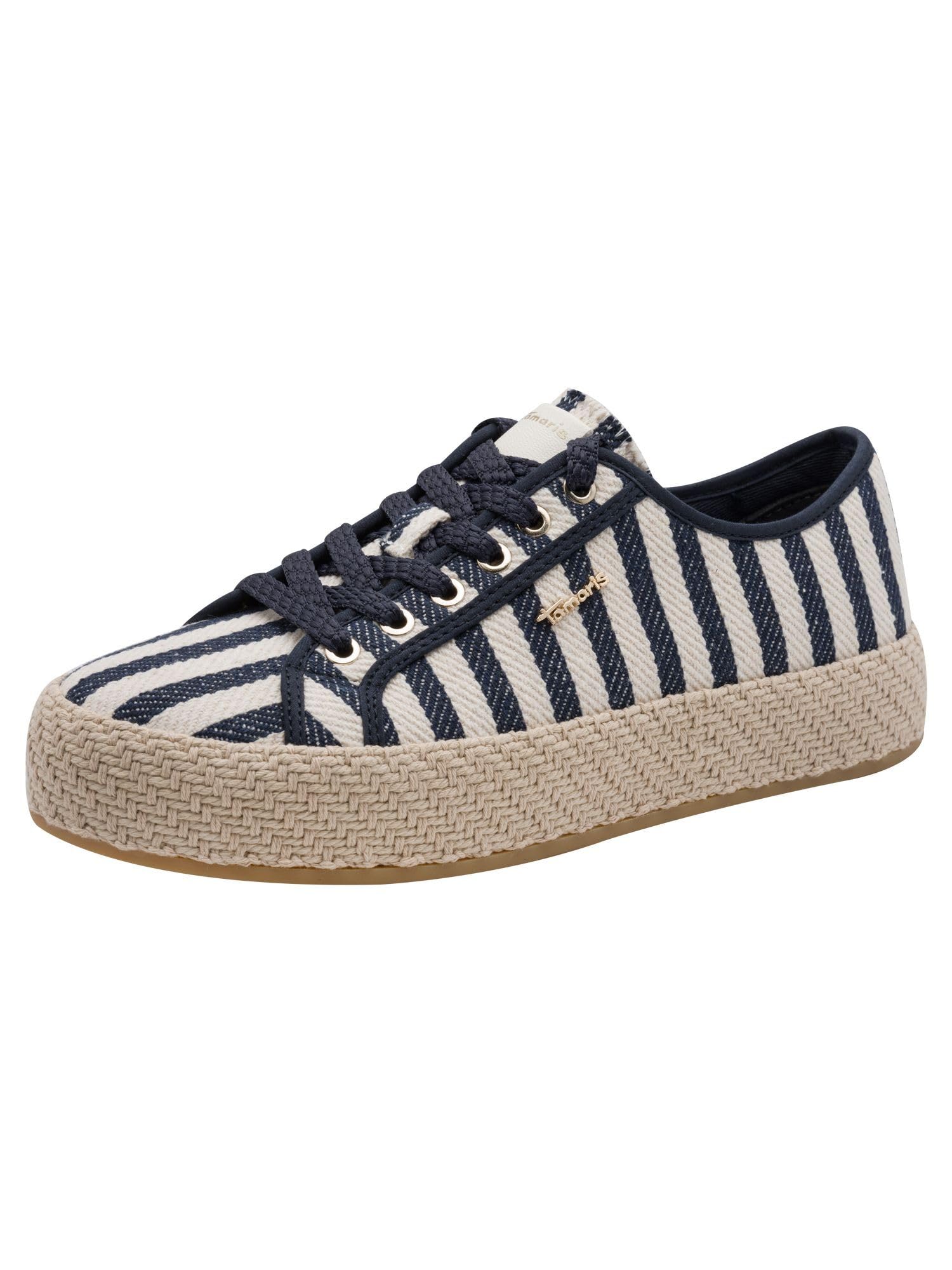 Tamaris Women Sneaker Low blue 7.5 UK