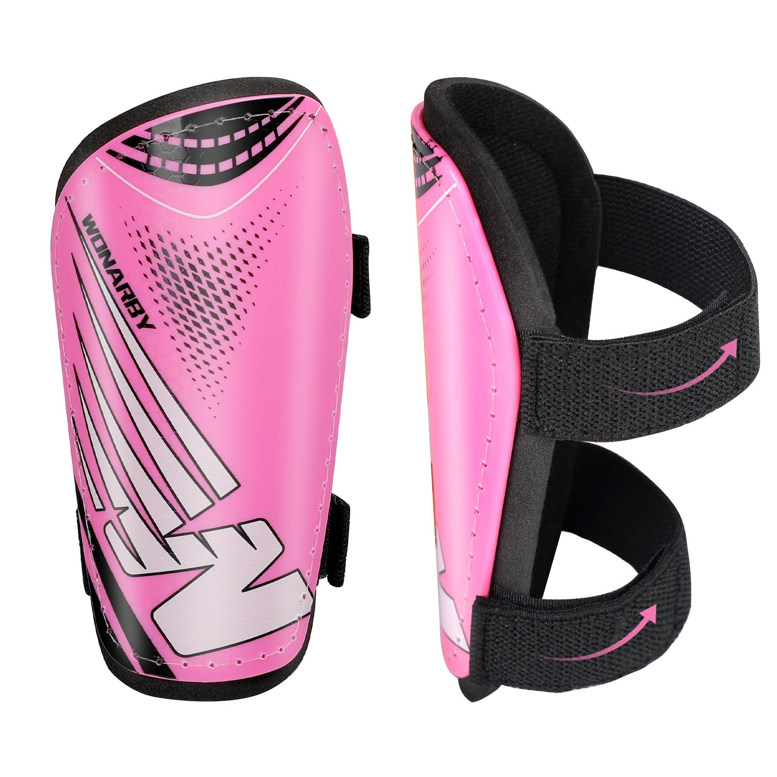 Shin Pads Football Youth Kids - Shin Guard for Boys Girls 2-18 Years Old