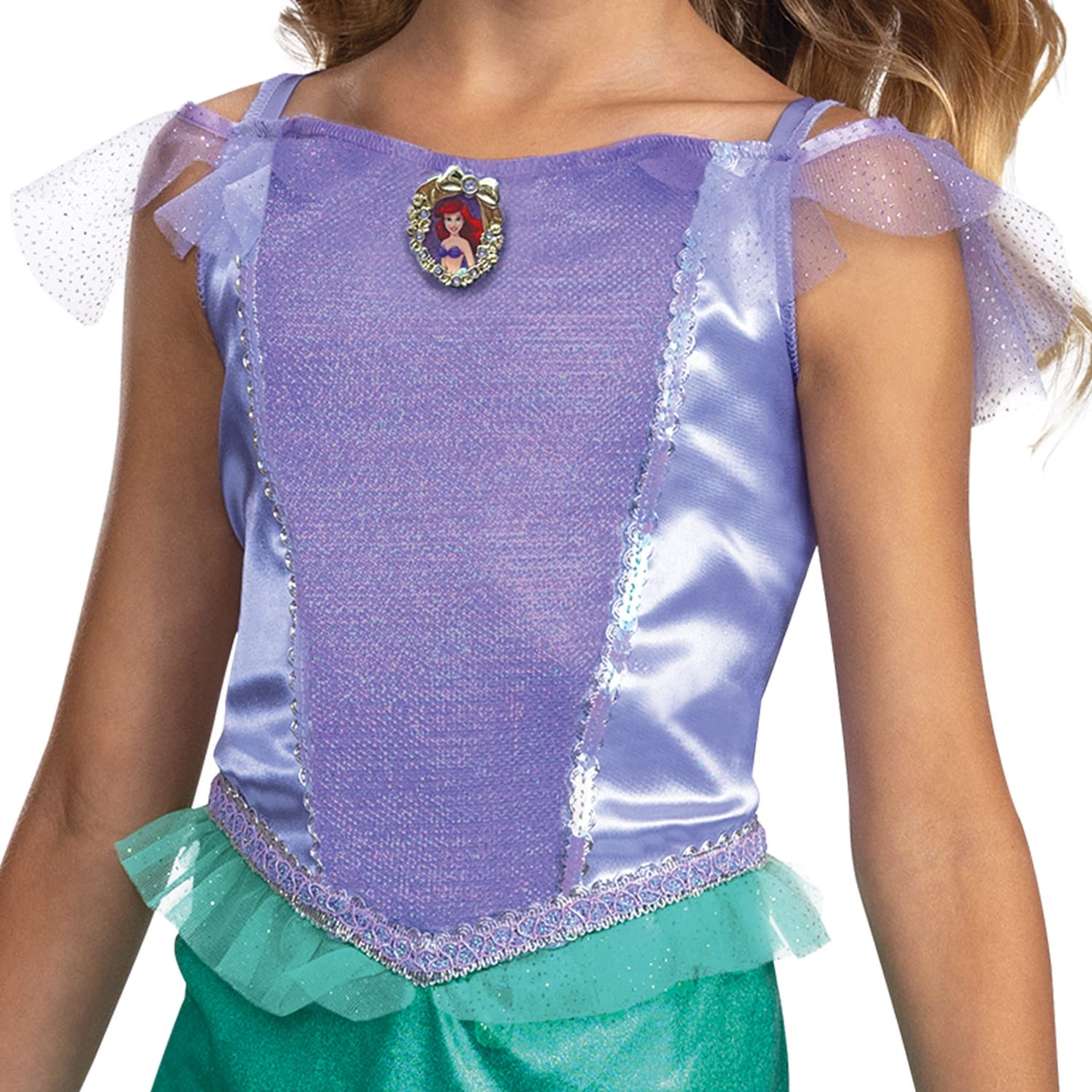 Little Mermaid Deluxe Ariel-Kostüm für Kinder, Disney-Prinzessinnen-Kostüm