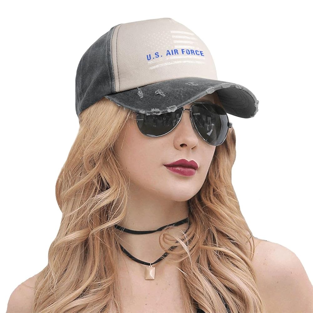 Us Air Force Baseball Cap for Men Women Trucker Hat Vintage