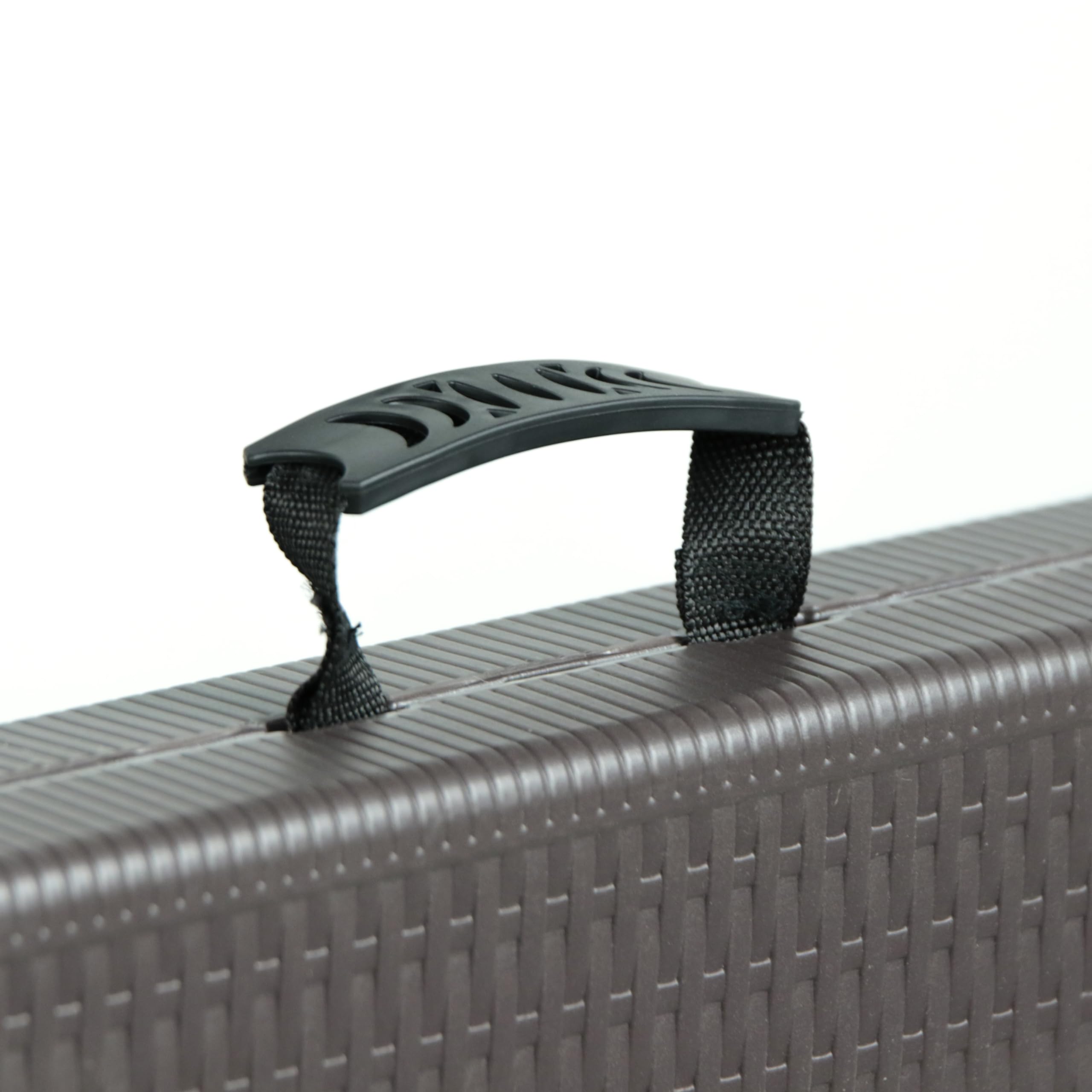 Brigros - Tavolo Pieghevole Con Panche Da Giardino, Perfetto Come Tavolo Campeggio O Tavolo Picnic, Salvaspazio Con Panche Da Esterno In Metallo E HDPE (Rattan)