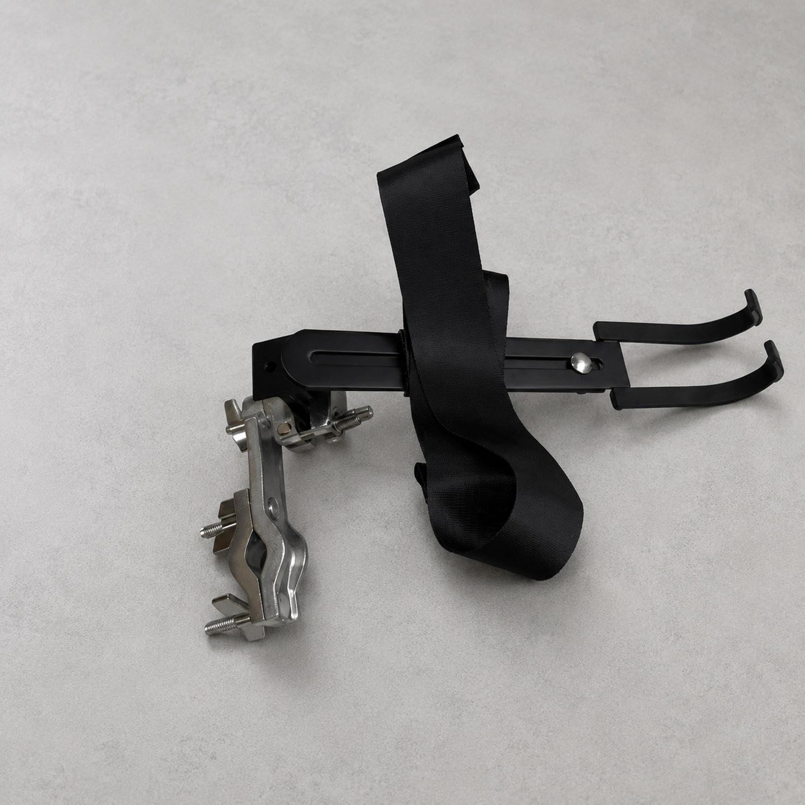 Supporto per Batteria Regolabile, Accessori per Strumenti Musicali, Supporto per Batteria, con Clip Rotante