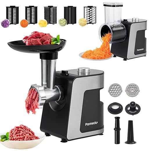 Parmedu Electric Cheese Grater and Grinder
