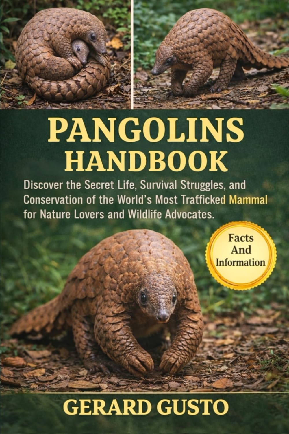 PANGOLINS HANDBOOK: Discover the Secret Life, Survival Struggles, and Conservation of the World’s Most Trafficked Mammal for Nature Lovers and Wildlife Advocates