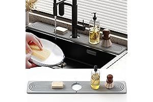 Instant Dry Quick Dry Sink Splash Guard for Kitchen Sink