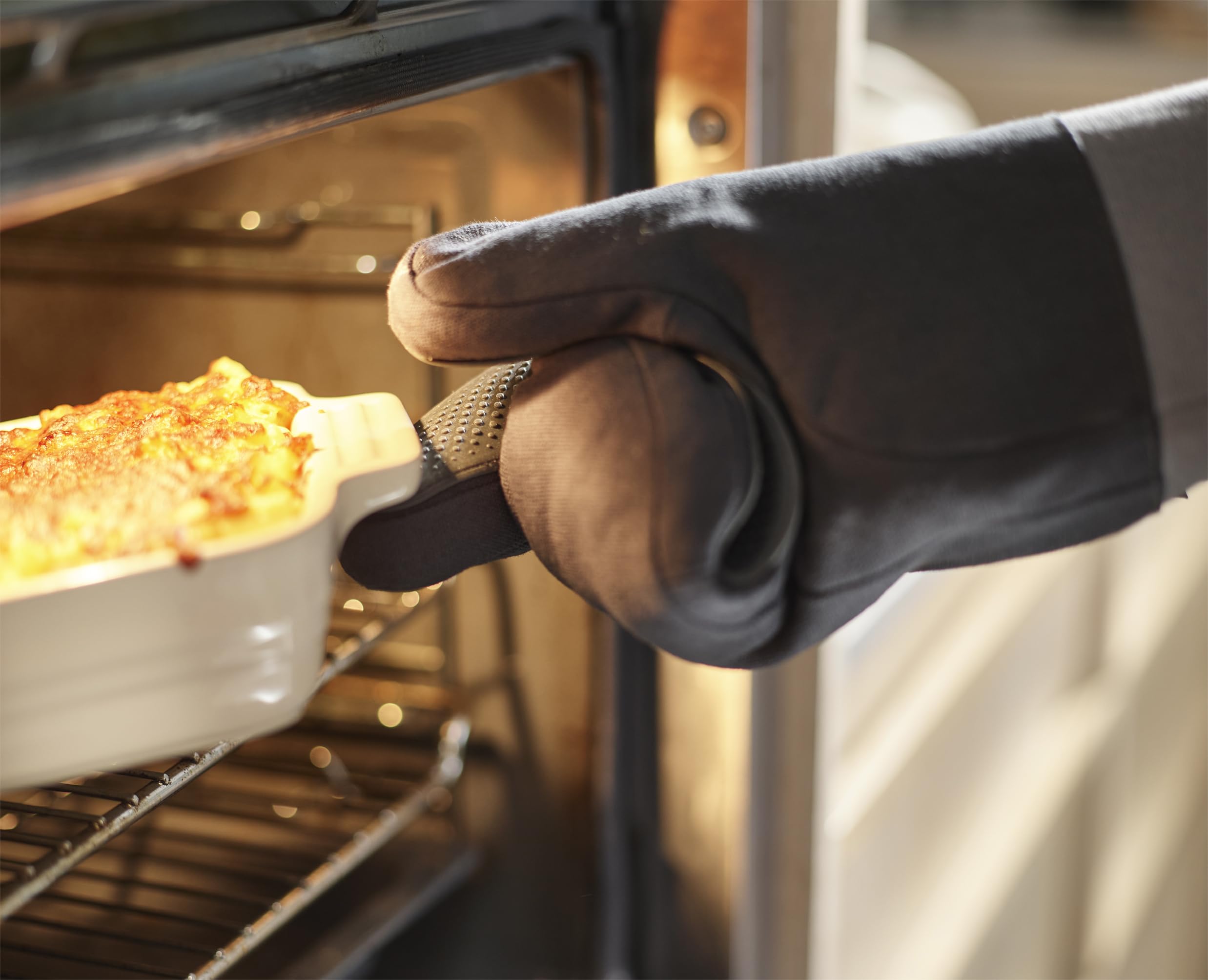 Joseph Joseph Pinch Guantes de Silicona para Horno, Resistente al Calor hasta 250°C, Lavable a Máquina