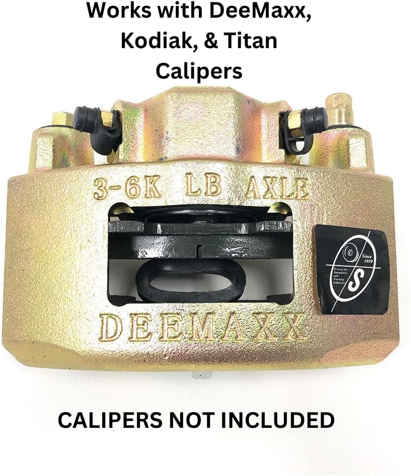 Southwest Wheel 3,500-6,000 lbs. Trailer Semi-Metallic Disc Brake Pads