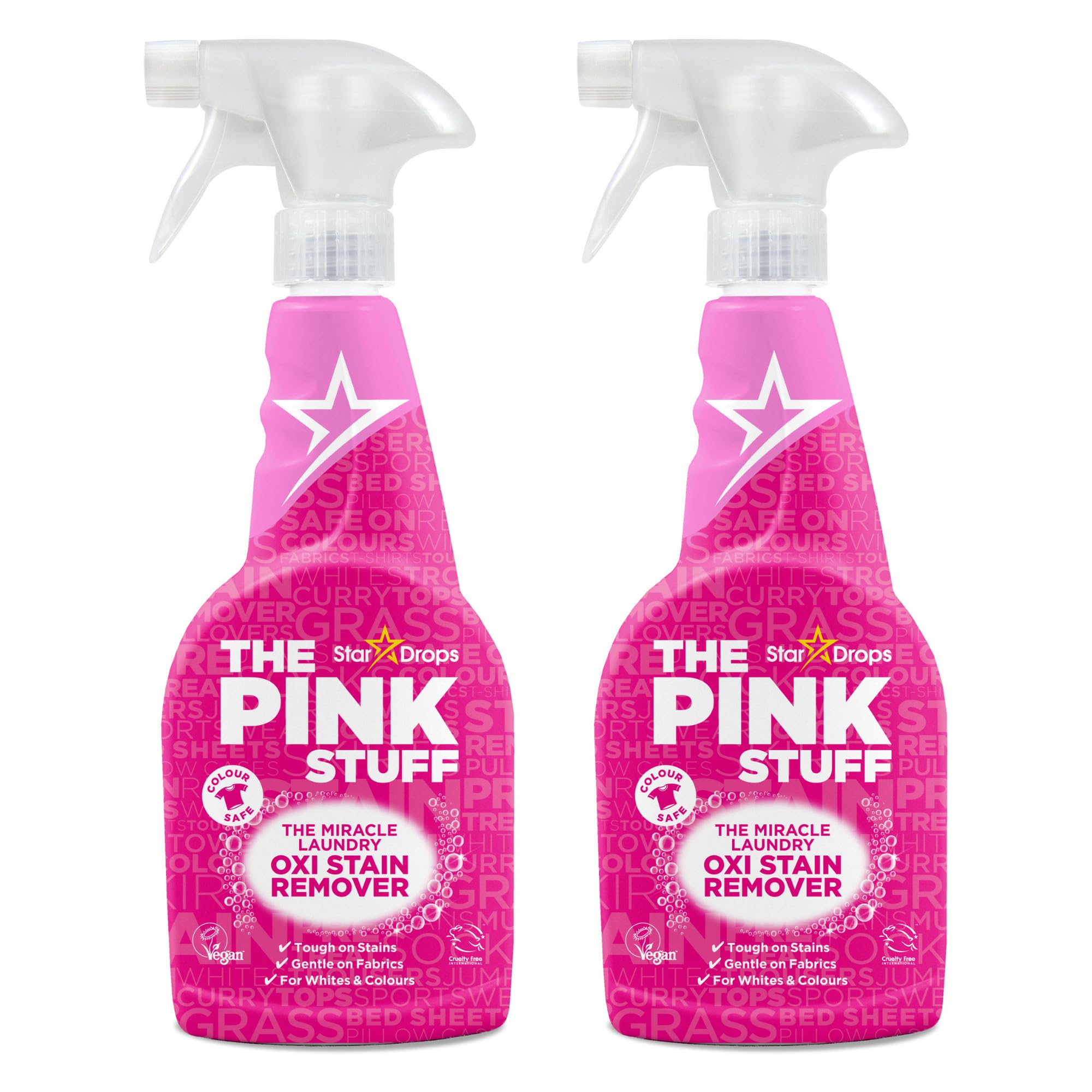 Stardrops The Pink Stuff Laundry Oxi Stain Remover Spray