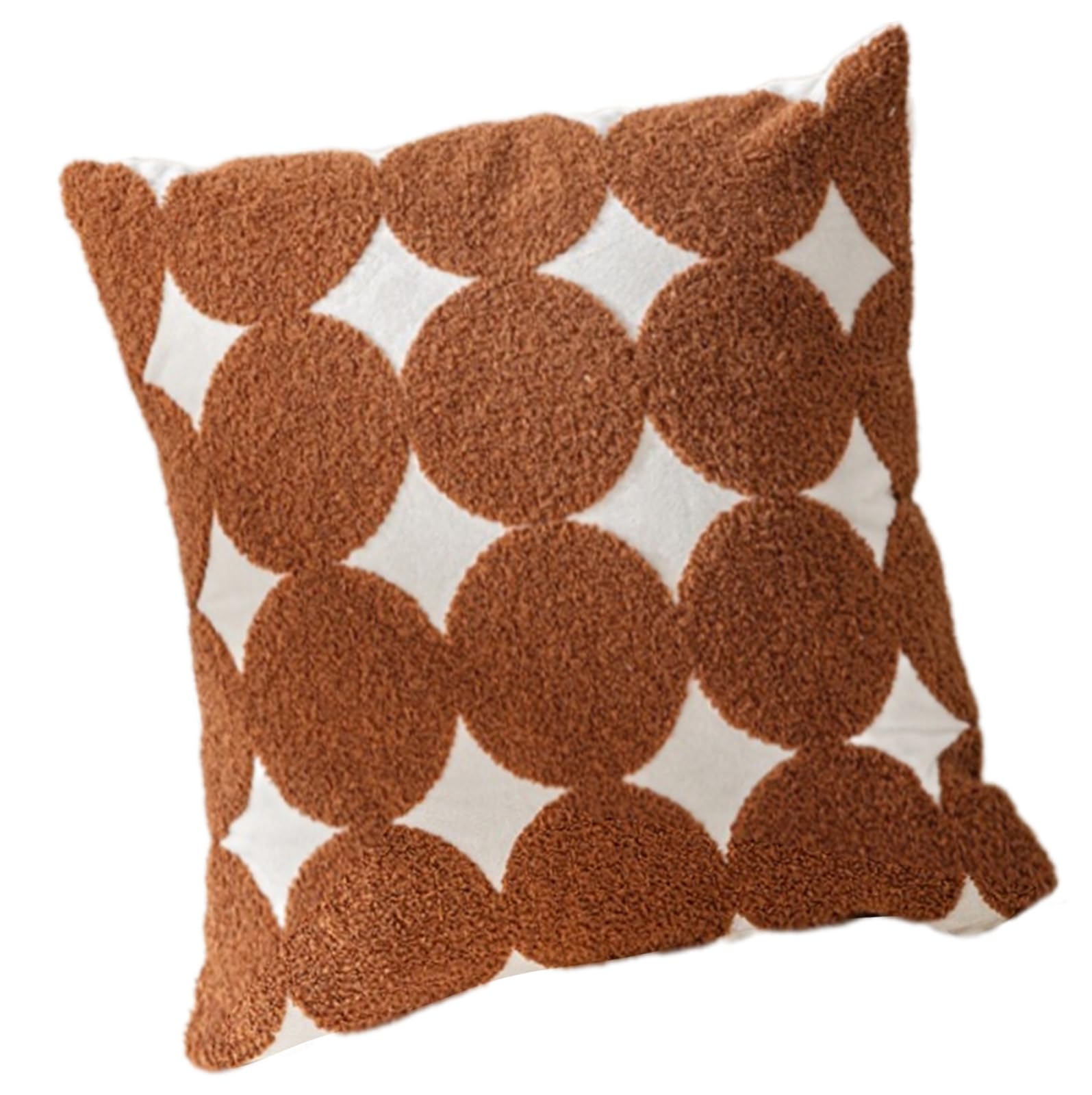 NVOQILIN Pillowcase Cotton and Plush Pillow Covers for Living Room Bedroom Sofa Couch Home Decoration 45x45cm Cushion Covers