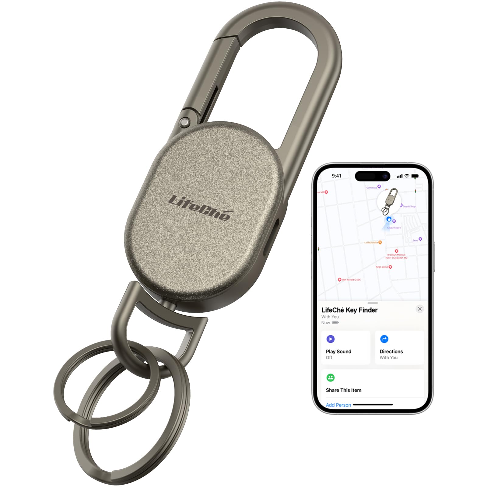 Amazon.com: Keychain, Key Finder Built-in Anti-Loss Tracker