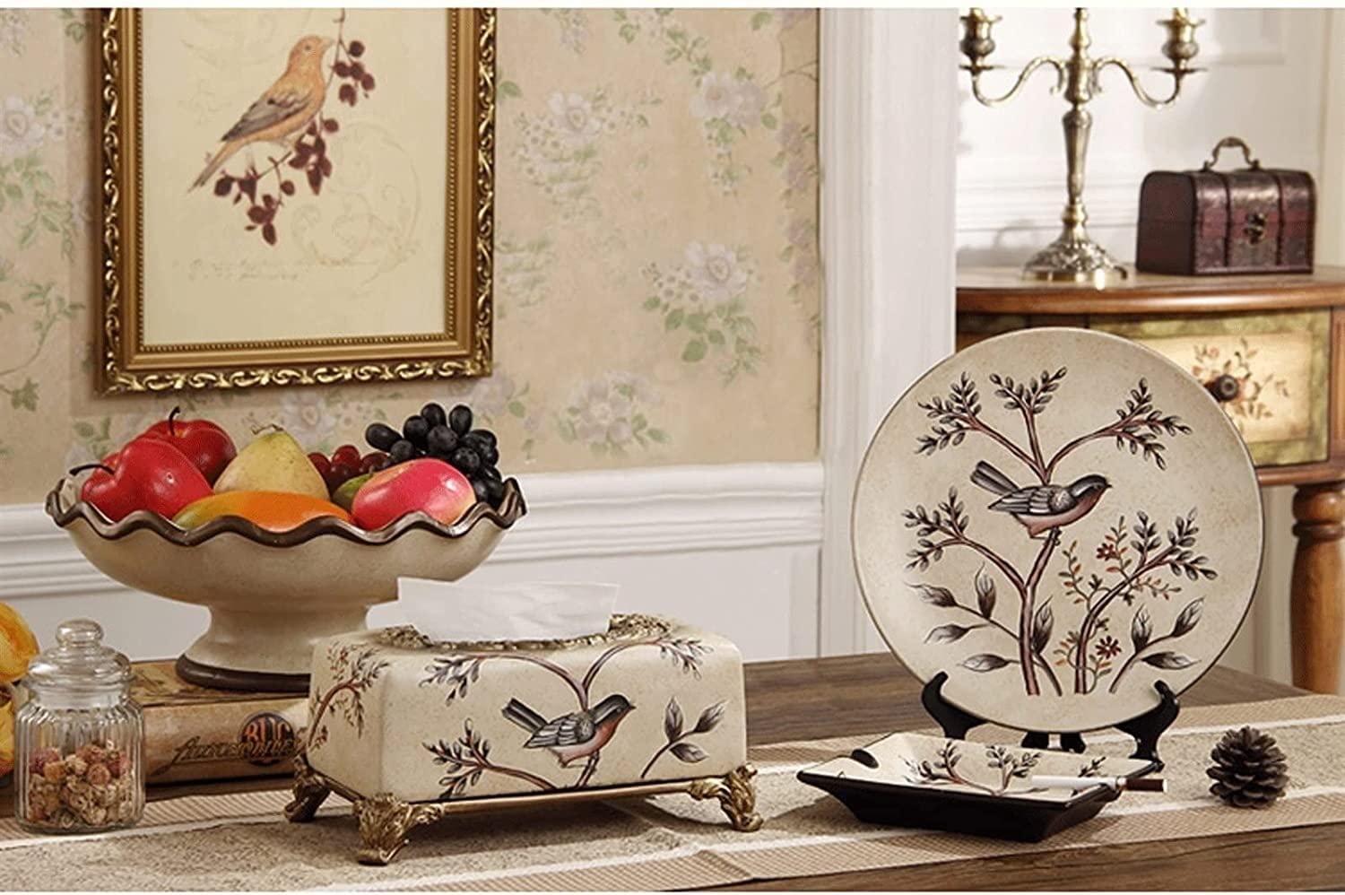 Miska na owoce Miska na owoce Kreatywna luksusowa europejska miska na owoce Domowy salon Talerz na owoce Ceramiczny talerz na owoce Herbata do salonu i kuchni
