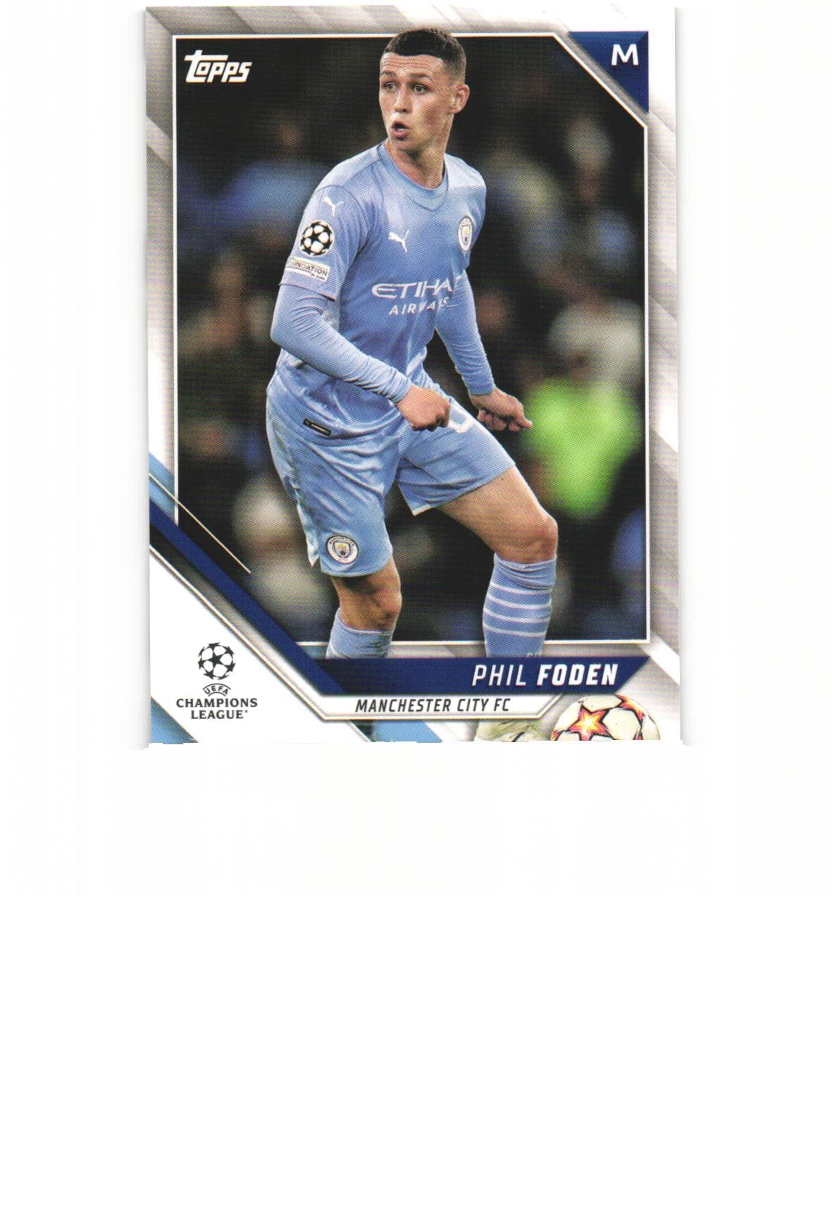 Amazon.com: PHIL FODEN 2021-22 Topps UEFA Champions League