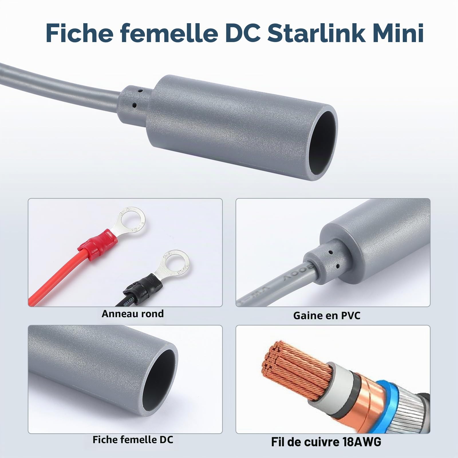 Starlink Mini Convertisseur Boost DC-DC 12/24V vers 30V 3,5A 105W Module | Entrée 9-28V, Convertisseur Élévateur, adaptateur & alimentation pour camping-cars, bateaux et hors réseau