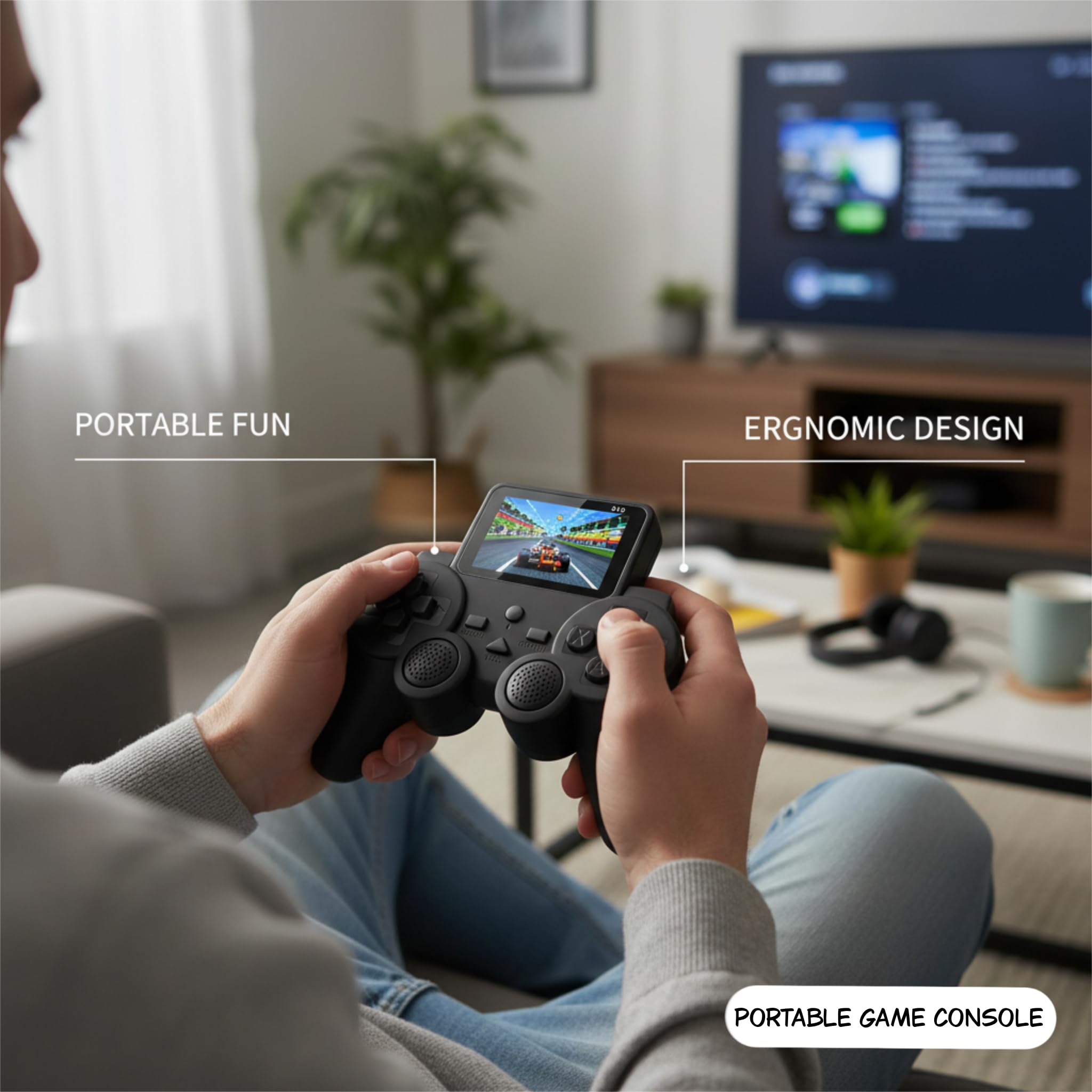 SNAPTRON Retro Handheld Gaming Console - 520 Games -3