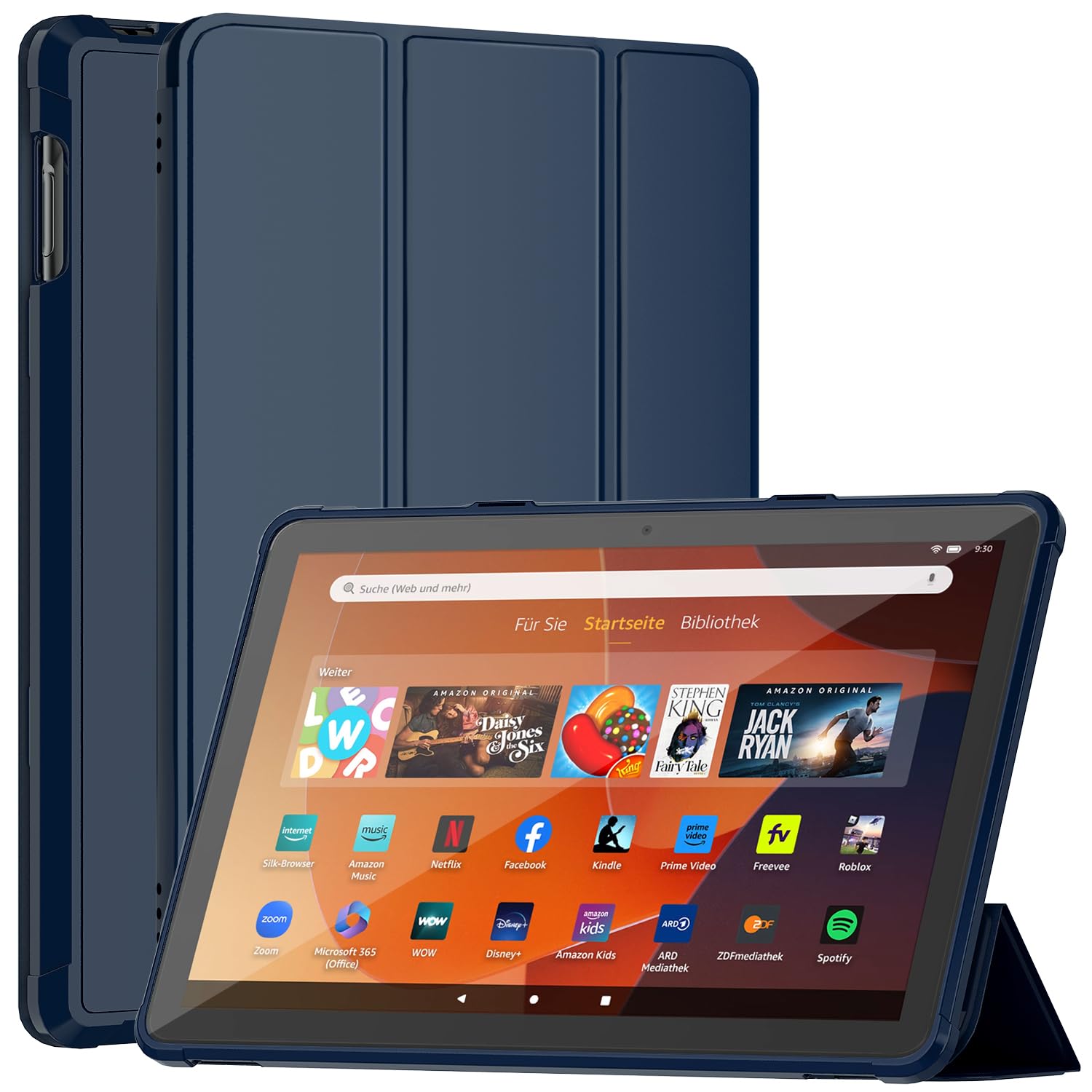 Protezione del tablet Custodia Tri-Fold SlimTablet Compatibile con iPad