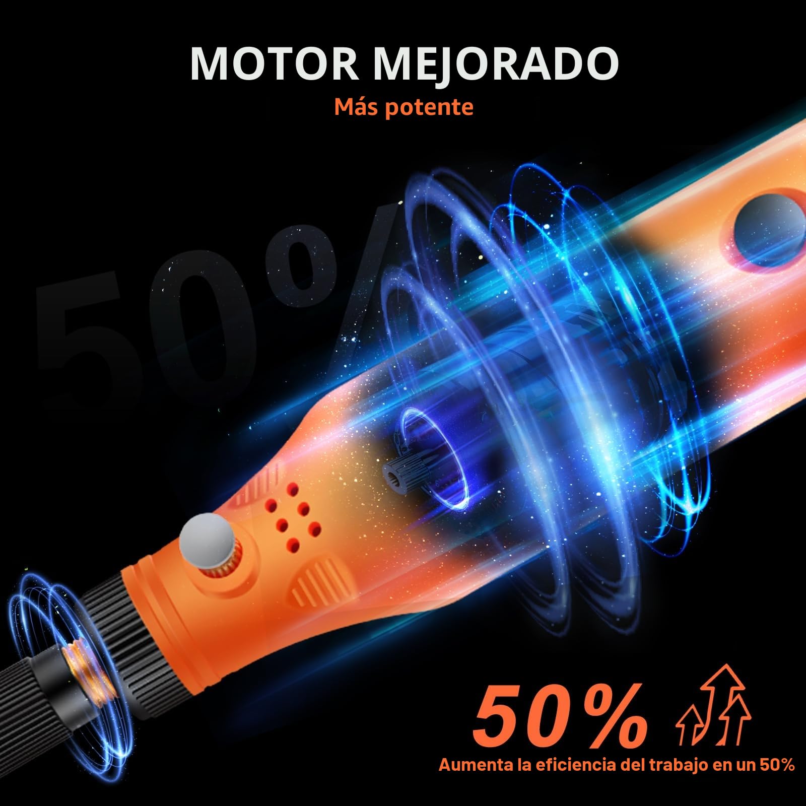 Mini Herramienta Multifuncional, Kit de Lijadora de 3 Velocidades con 72 Piezas de Accesorios, Carga Tipo-C, Herramienta Artesanal para Grabar, Lijar, Pulir, Taladrar, Lijar