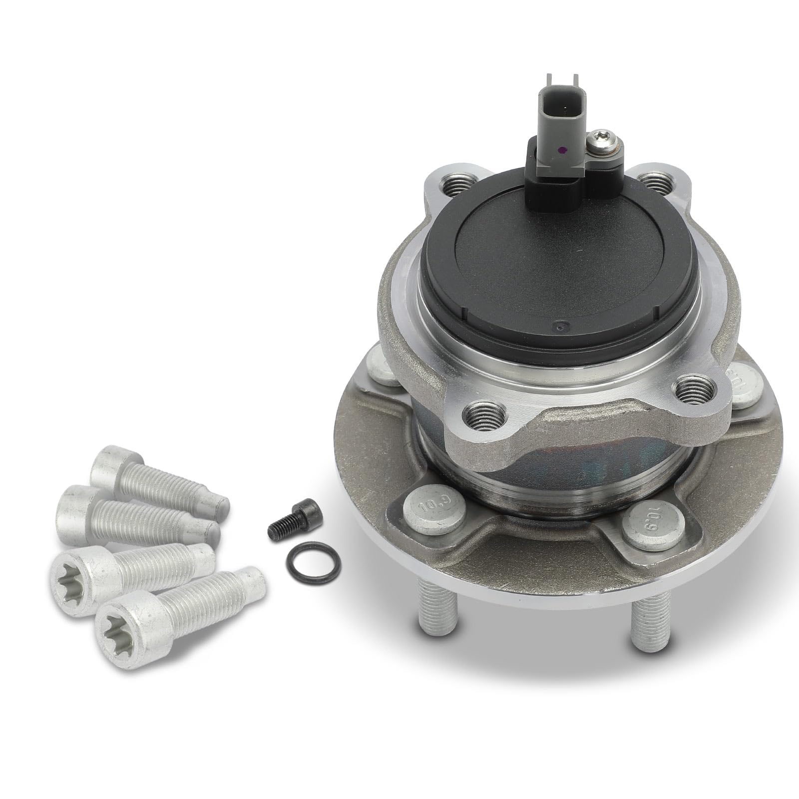 Frankberg Cojinete de rueda Eje trasero Rueda con brida diámetro 136 con ABS Carcasa del sensor Compatible con C-Max II DXA/CB7 DXA/CEU Grand C-Max DXA/CB7 DXA/CEU AV612C299BAB